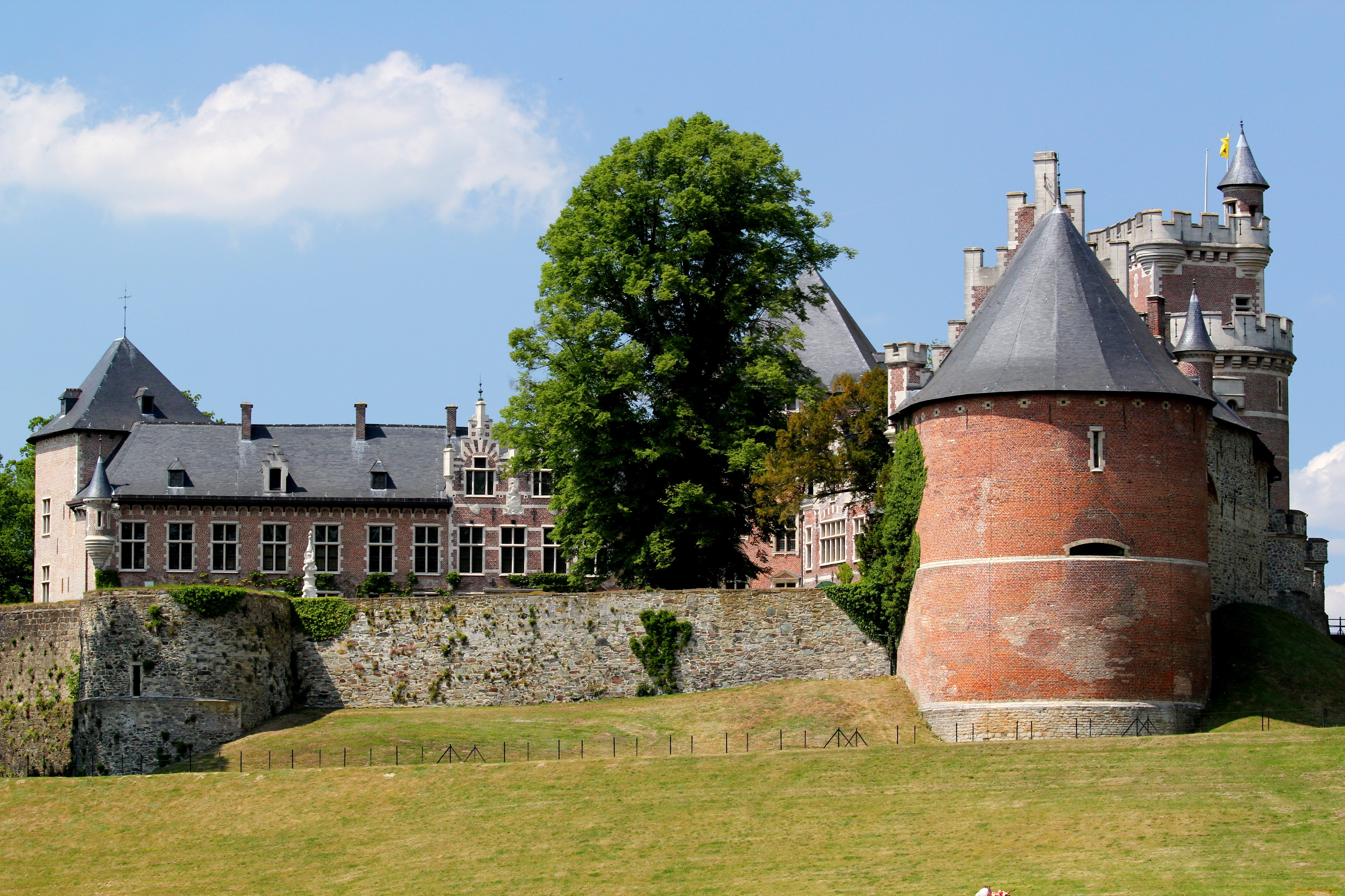 belgium, castle, gaasbeek, , , , , , 